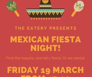 Mexican Fiesta Night: 19 March 2021