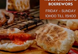 Fresh Roosterkoek andÂ Boerewors (19 - 21 March 2021)