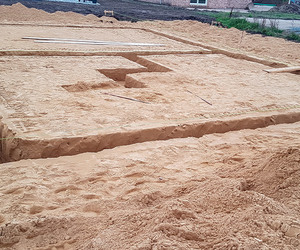 How to mark and dig good foundations