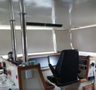 Blind Installation on a Boat