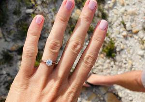 Wedding Ring byÂ Tanzanites and Diamonds of Hermanus