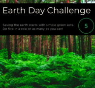 World Earth Day 2021 - We Support Green