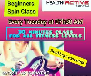 Beginner Spinning Classes Every Tuesday at 07h30AM