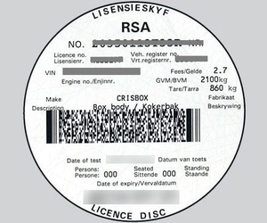 Renewing a Vehicle License Disc via EFT