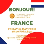 21 May 2021: The Eatery World Tour: France