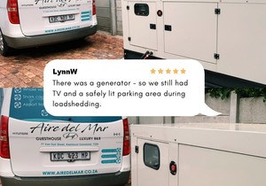 Load Shedding - We have a generator!