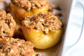 Baked Apples with Almonds