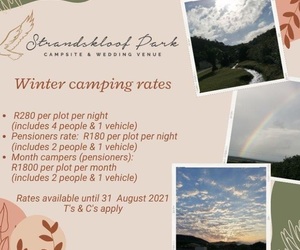 Winter Camping Rates