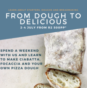 2 - 4 July 2021: Ciabatta and Pizza Workshop