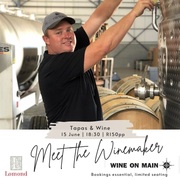 15 June 2021: Meet the Winemaker - Wine and Tapas in L'Agulhas