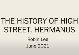 The History of High Street, Hermanus by Dr Robin Lee