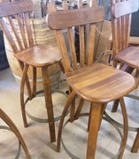 Wine Barrel Bar Stools -Â R880 each!