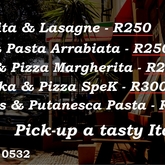 Take home a tasty Italian today... - Fabio's Ristorante - Xplorioâ„¢ Hermanus