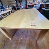 Spalted - Table with bows - Xplorioâ„¢ Gansbaai