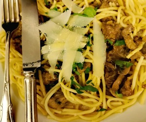 Creamy Beef Stroganoff