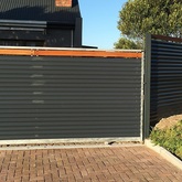 Modern Fence and Gate - The Beach House Hub - Xplorioâ„¢ Gansbaai