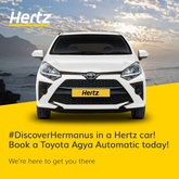 Book a Toyota Agya Automatic - Hertz Rent a Car - Xplorioâ„¢ Hermanus