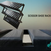 Scissor Shoe Rack Version 2 - M + S Designs - Xplorioâ„¢ Gansbaai