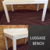 Luggage Bench - M + S Designs - Xplorioâ„¢ Gansbaai