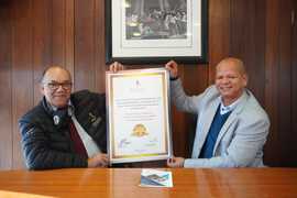 Signing of the pledge