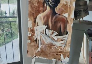 Mixed Media and Coffee Artwork: Kevin van Niekerk