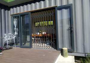 Retractable Security Gates