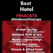 One of the TOP 5 Hotels of the Western Cape