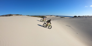 Soft sand and stunning scenery
