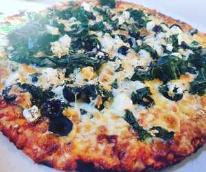 New Pizza:Â Spanakopizza!