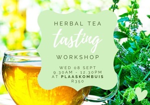 8 September 2021: Herbal Tea Tasting Workshop