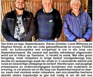 A new month, a new season and new and innovative ways as we go forward