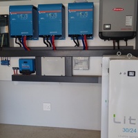 3 phase Victron & Fronius ESS, 60kW.h lithium batteries