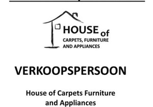 Betrekking: Verkoopspersoon / Vacancy:Â Salesperson