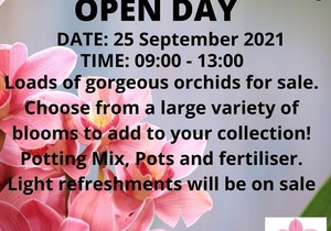 25 September 2021:Â Eikenhoff Orchid Nursery Open Day