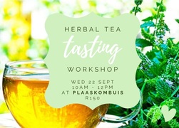 22 September 2021: Herbal Tea Tasting Workshop