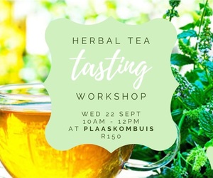 22 September 2021: Herbal Tea Tasting Workshop