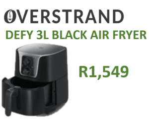 New Stock:Â Defy 3L Air Fryer