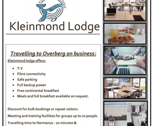 Travelling to Overberg onÂ business