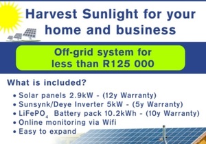 Harvest Sunlight for your Home and Business