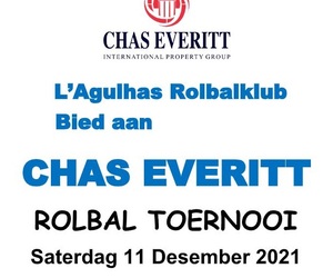 Lâ€™Agulhas Rolbalklub Bied aan Chas Everitt Rolbal Toernooi