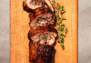 NEW: Deboned and Stuffed Lamb Neck