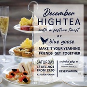 18 December 2021:Â Champagne High Tea