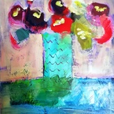 Intuitive Abstract Florals by Annalene - Annelene (Lientjie) van der Colff - Xplorioâ„¢ Gansbaai