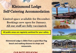 Limited Space Available for December 2021