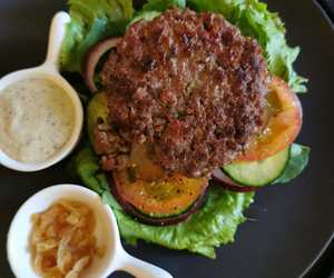 Our Deliciously Juicy Homemade Burger Patties