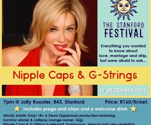 17 December 2021:Â Nipple Caps and G-Strings