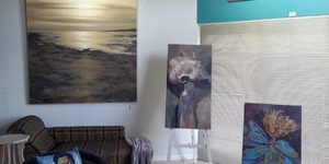 abstract paintings by isobel knox