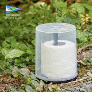 Camping Tips:Â Use an old CD stacker case for toilet paper storage