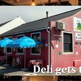 The Deli gets the blues, and a shady spot to enjoy a Malfi from Amalfi. Dal-Italia, creating a unique shopping and dining experience in Hermanus - Dal-Italia Delicatessen - Xplorioâ„¢ Hermanus