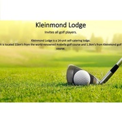 Kleinmond Lodge invites all golf players!